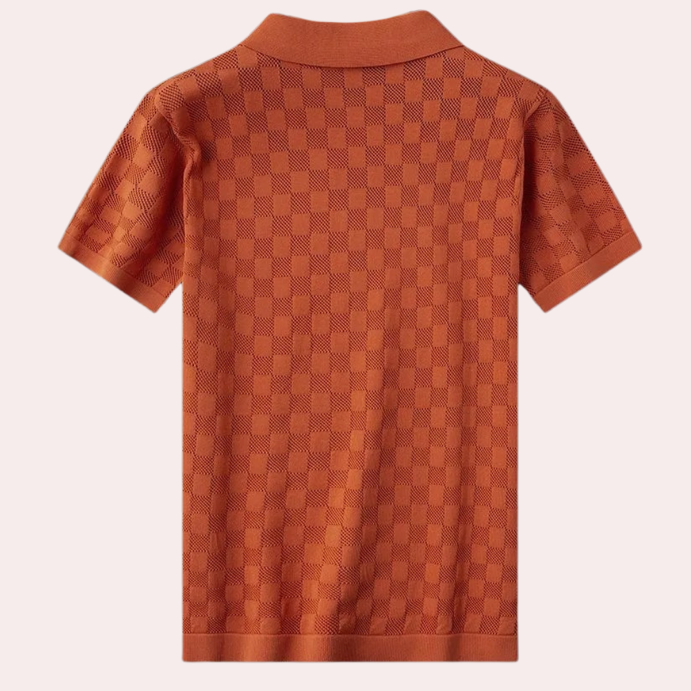 Polo en maille texturée Floris