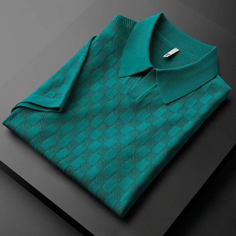 Polo en maille texturée Floris