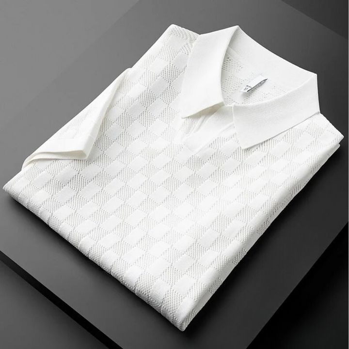 Polo en maille texturée Floris