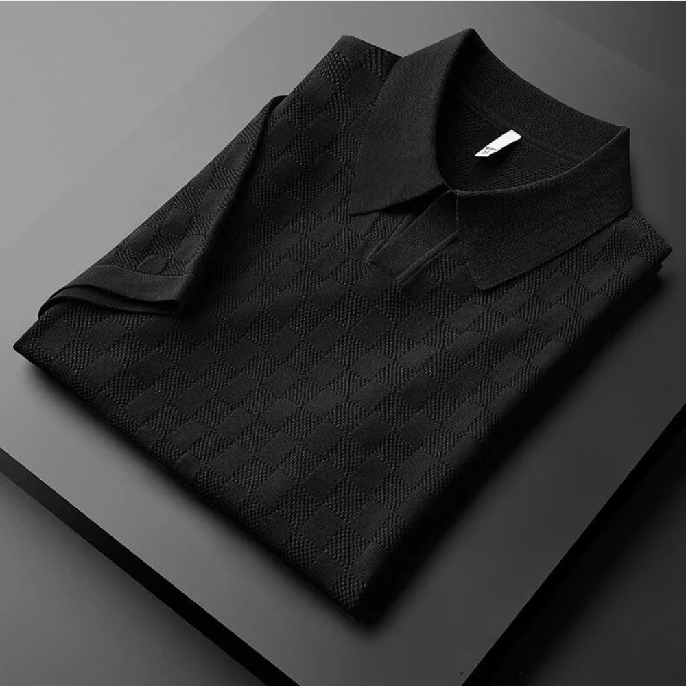 Polo en maille texturée Floris
