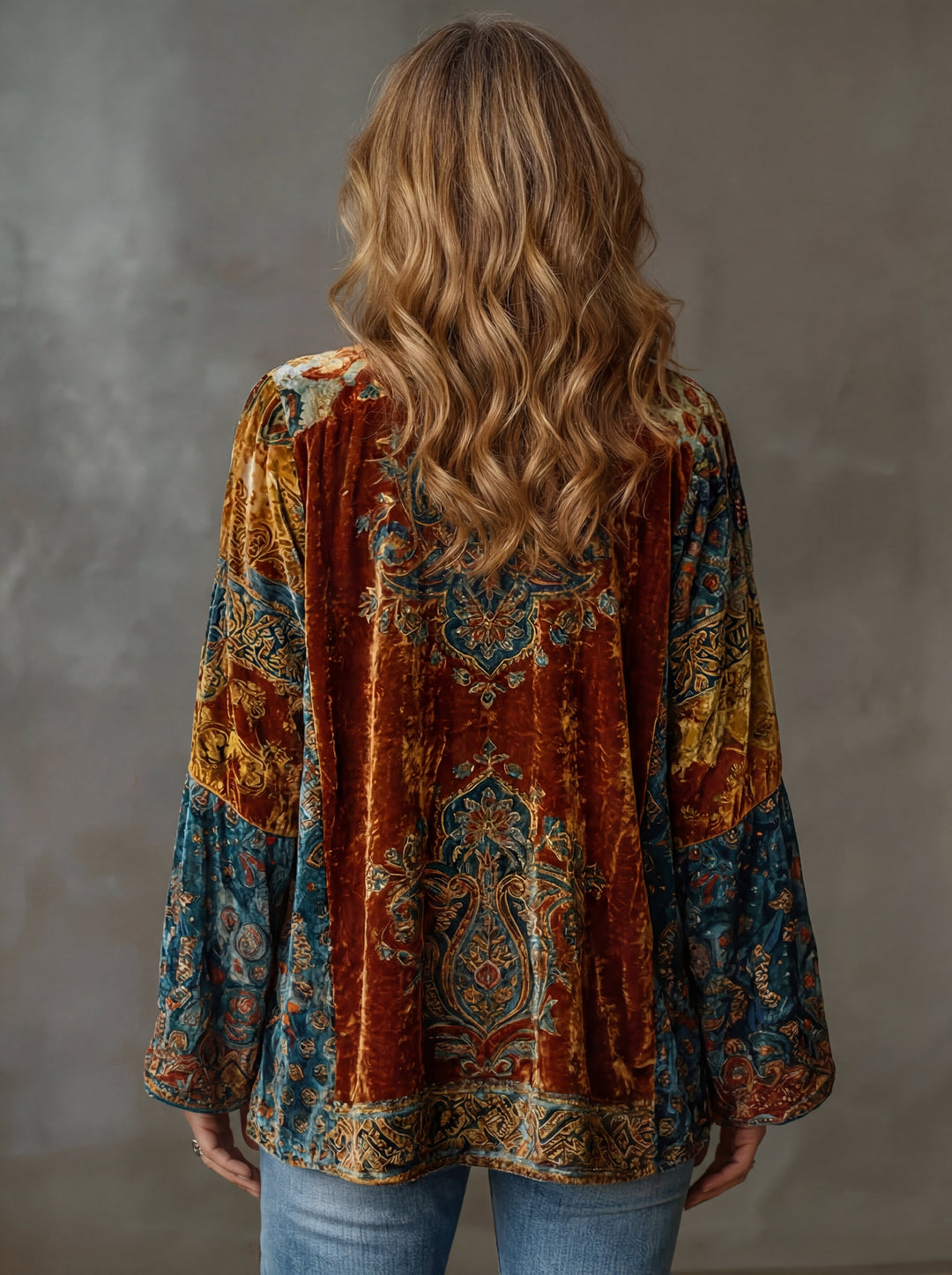 Flanelle Boho – Veste en Flanelle Bohème