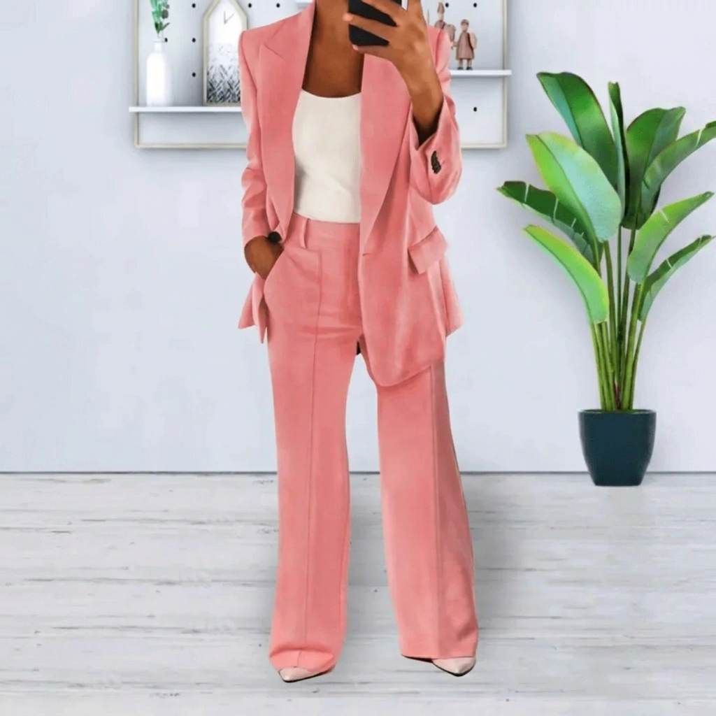 Alea – Tailleur Deux Pièces Blazer et Pantalon