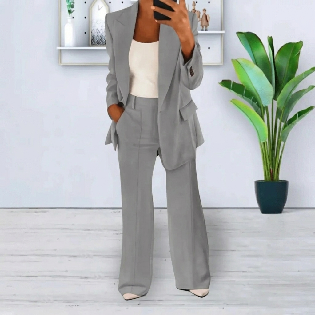 Alea – Tailleur Deux Pièces Blazer et Pantalon
