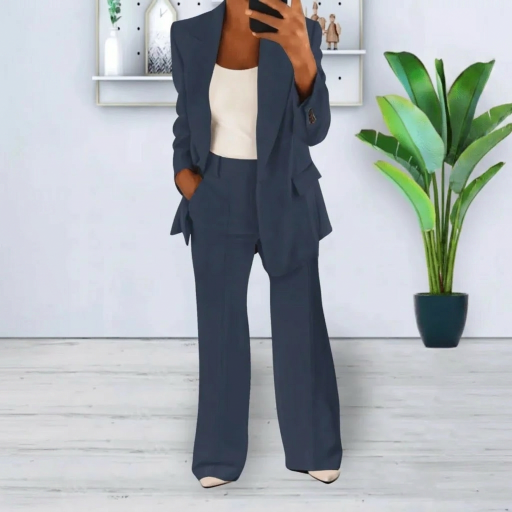 Alea – Tailleur Deux Pièces Blazer et Pantalon
