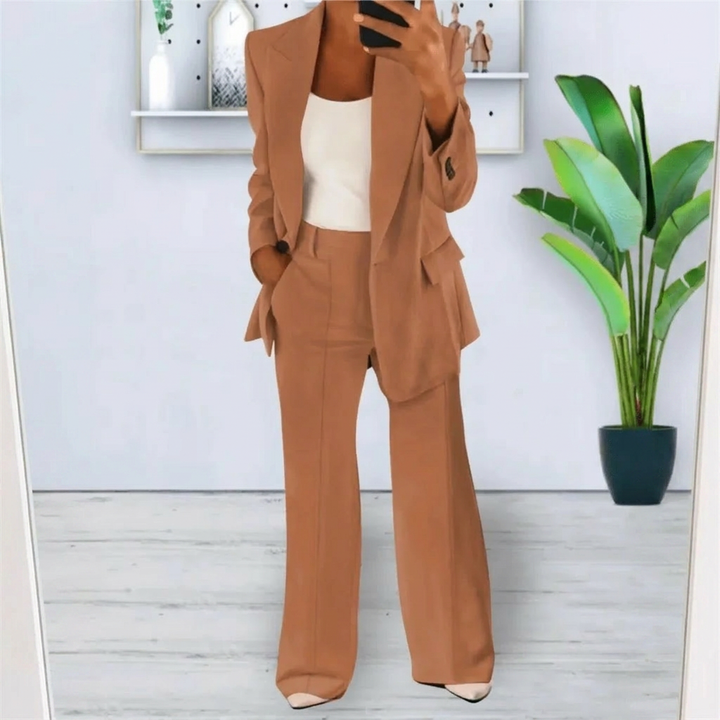 Alea – Tailleur Deux Pièces Blazer et Pantalon