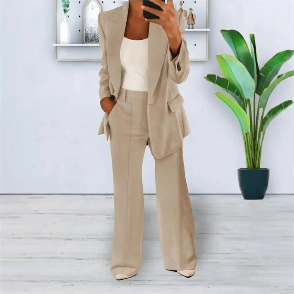 Alea – Tailleur Deux Pièces Blazer et Pantalon