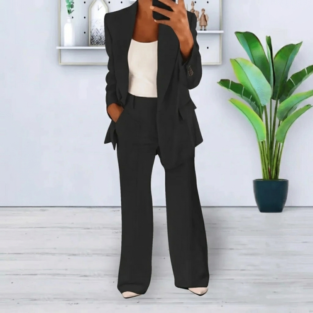 Alea – Tailleur Deux Pièces Blazer et Pantalon