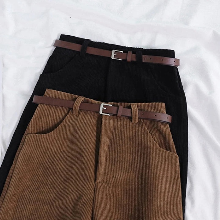 Hilda – Pantalon en Velours Côtelé