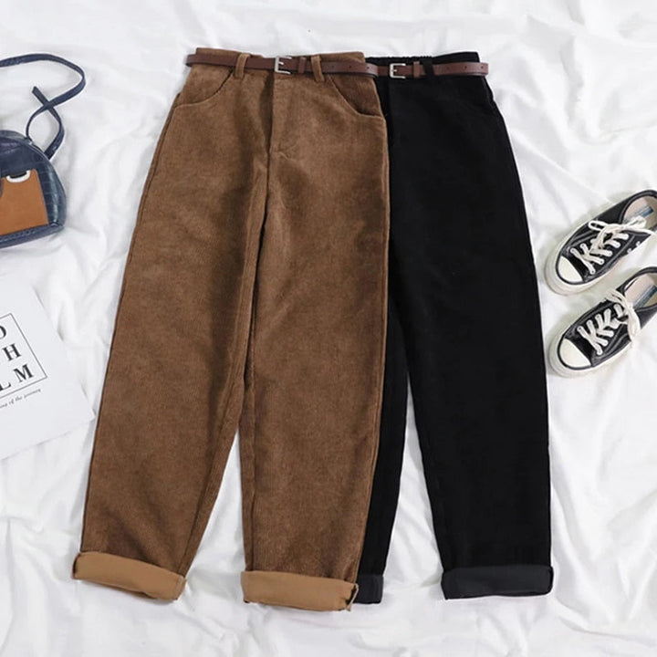 Hilda – Pantalon en Velours Côtelé