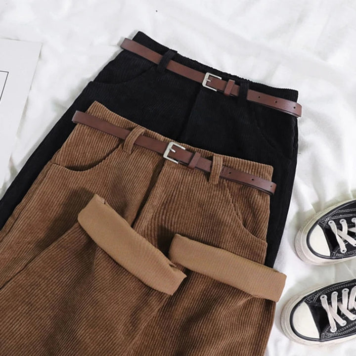 Hilda – Pantalon en Velours Côtelé