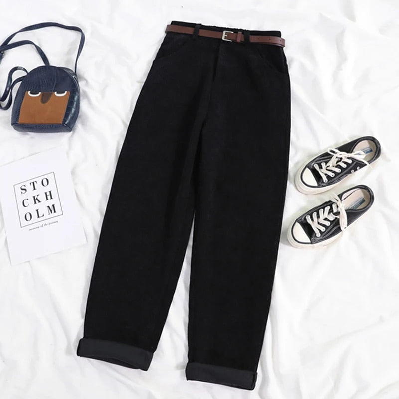 Hilda – Pantalon en Velours Côtelé