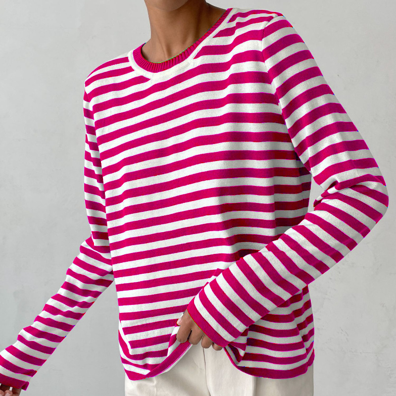 Elin – Pull Rayé Femme