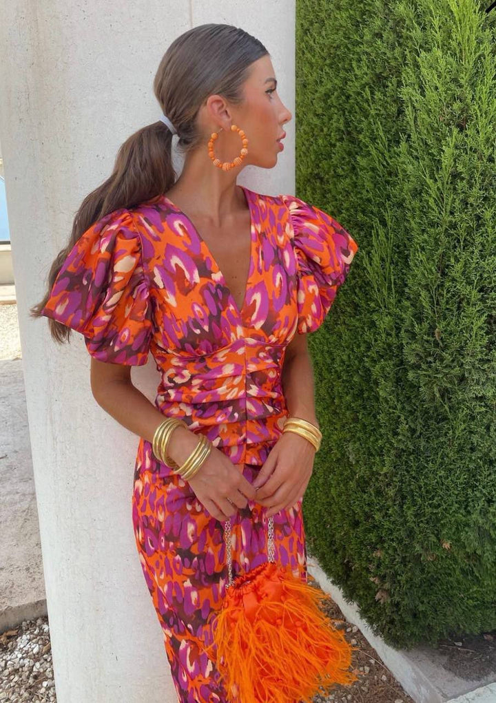Été Coloré – Robe d'Été Élégante Colorée