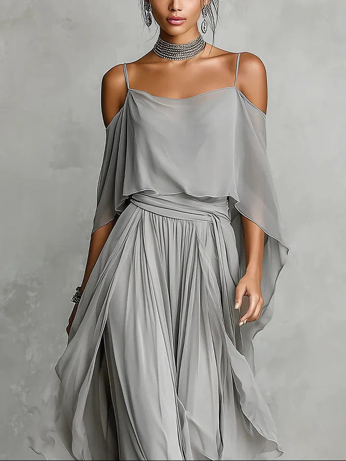 Mousseline Élégante – Ensemble en Mousseline Élégant