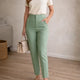 Pantalon droit taille haute