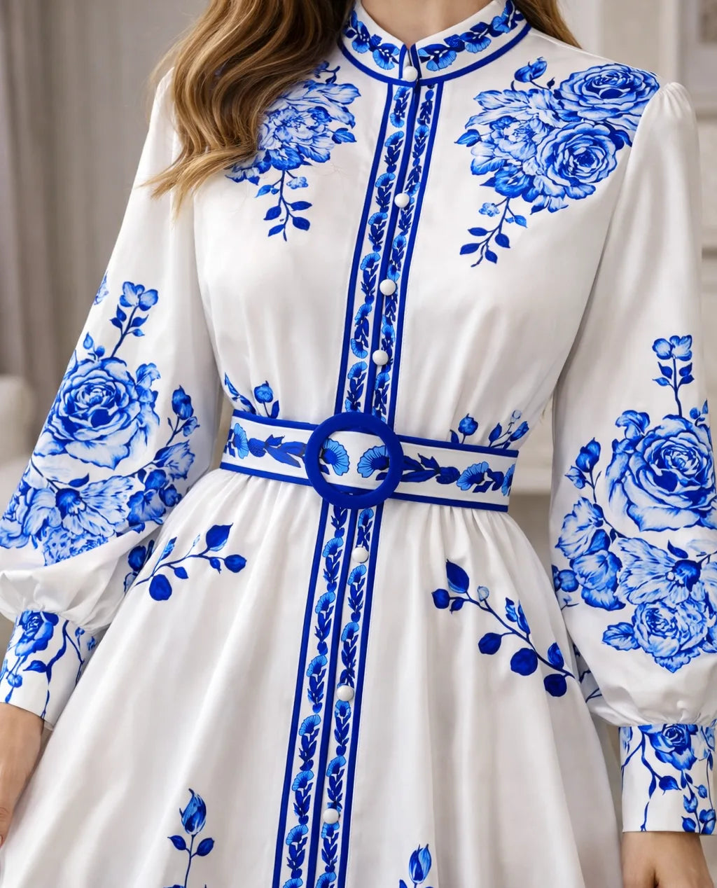 Robe maxi à imprimé fleuri