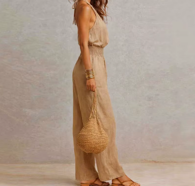 Juliette – Combinaison Dos-Nu Taille Ajustée