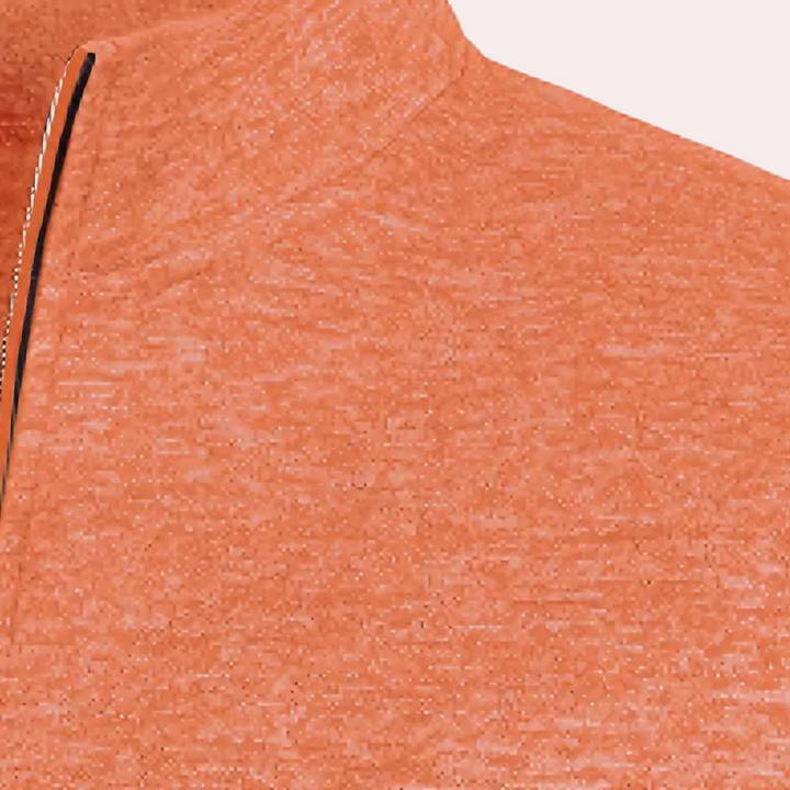 Gilet d'été orange Koen pour homme