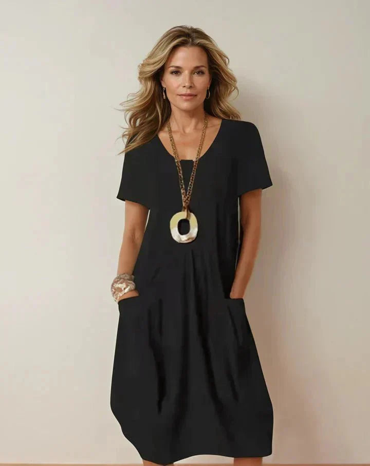 Fluidité – Robe Midi Fluide