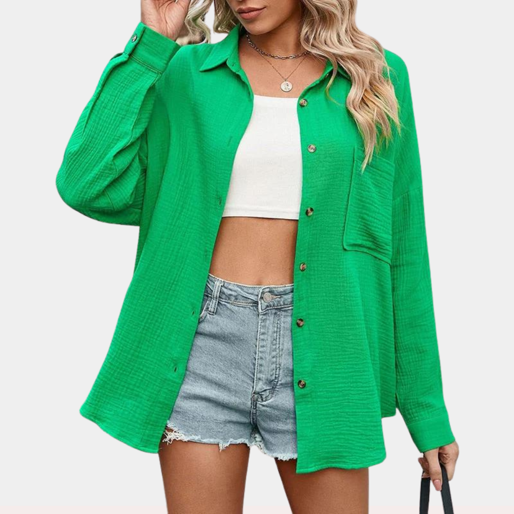 Blouse d'été légère avec poche Lara