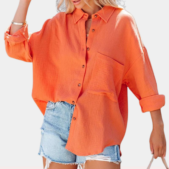 Blouse d'été légère avec poche Lara
