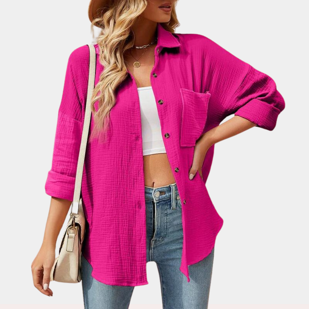 Blouse d'été légère avec poche Lara