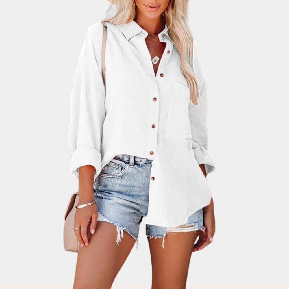 Blouse d'été légère avec poche Lara