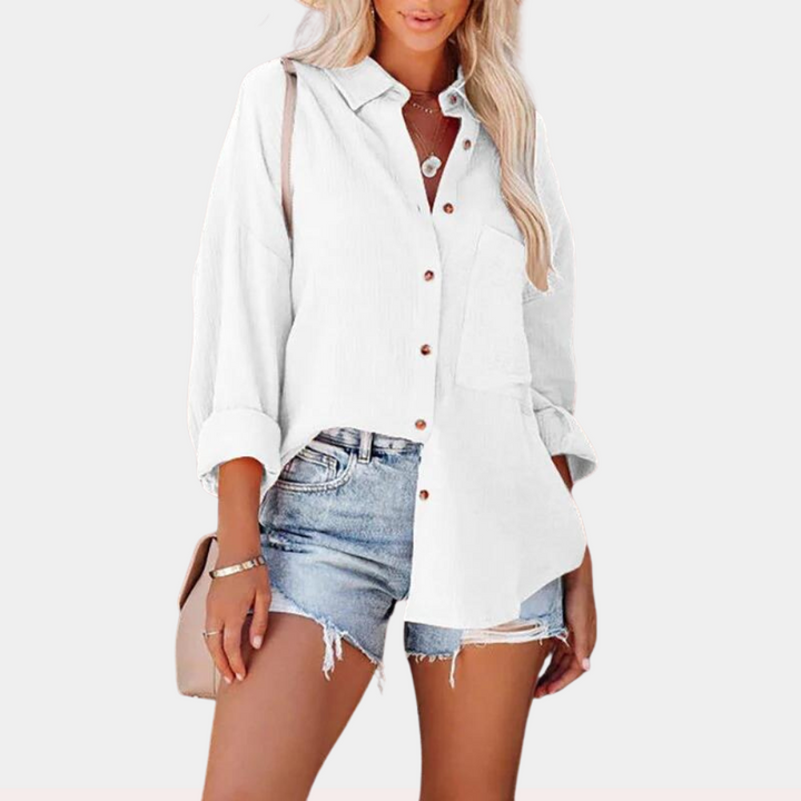 Blouse d'été légère avec poche Lara