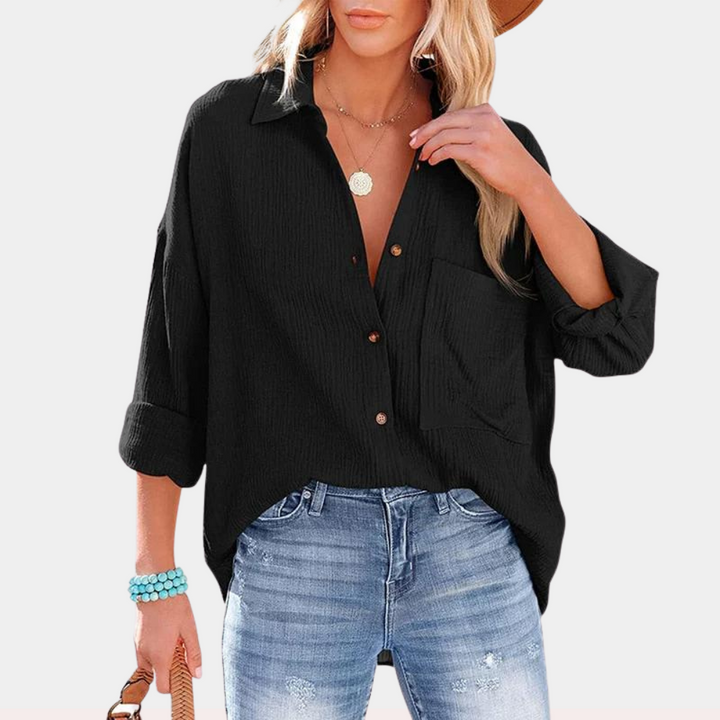 Blouse d'été légère avec poche Lara