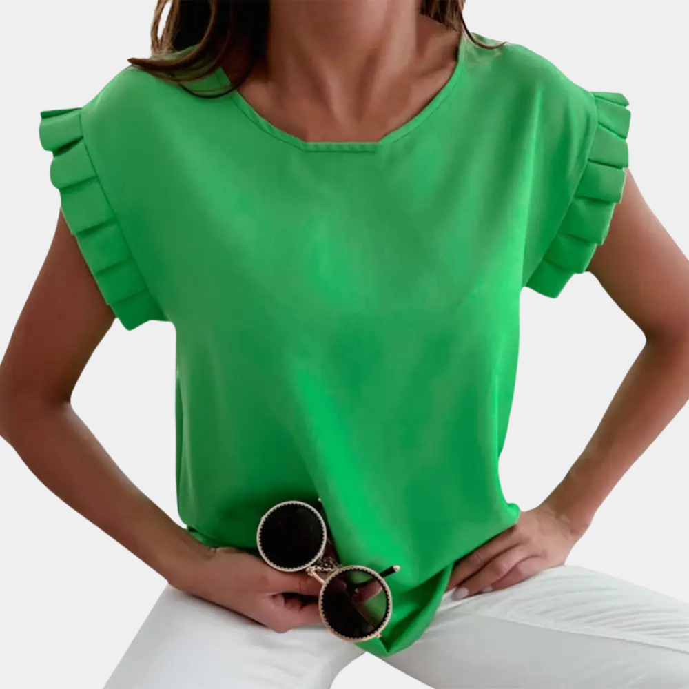 Lara | Blouse d'été fluide et romantique