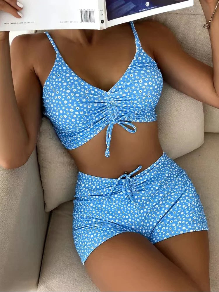 Lia | Le bikini fleuri à la fois mignon et tendance