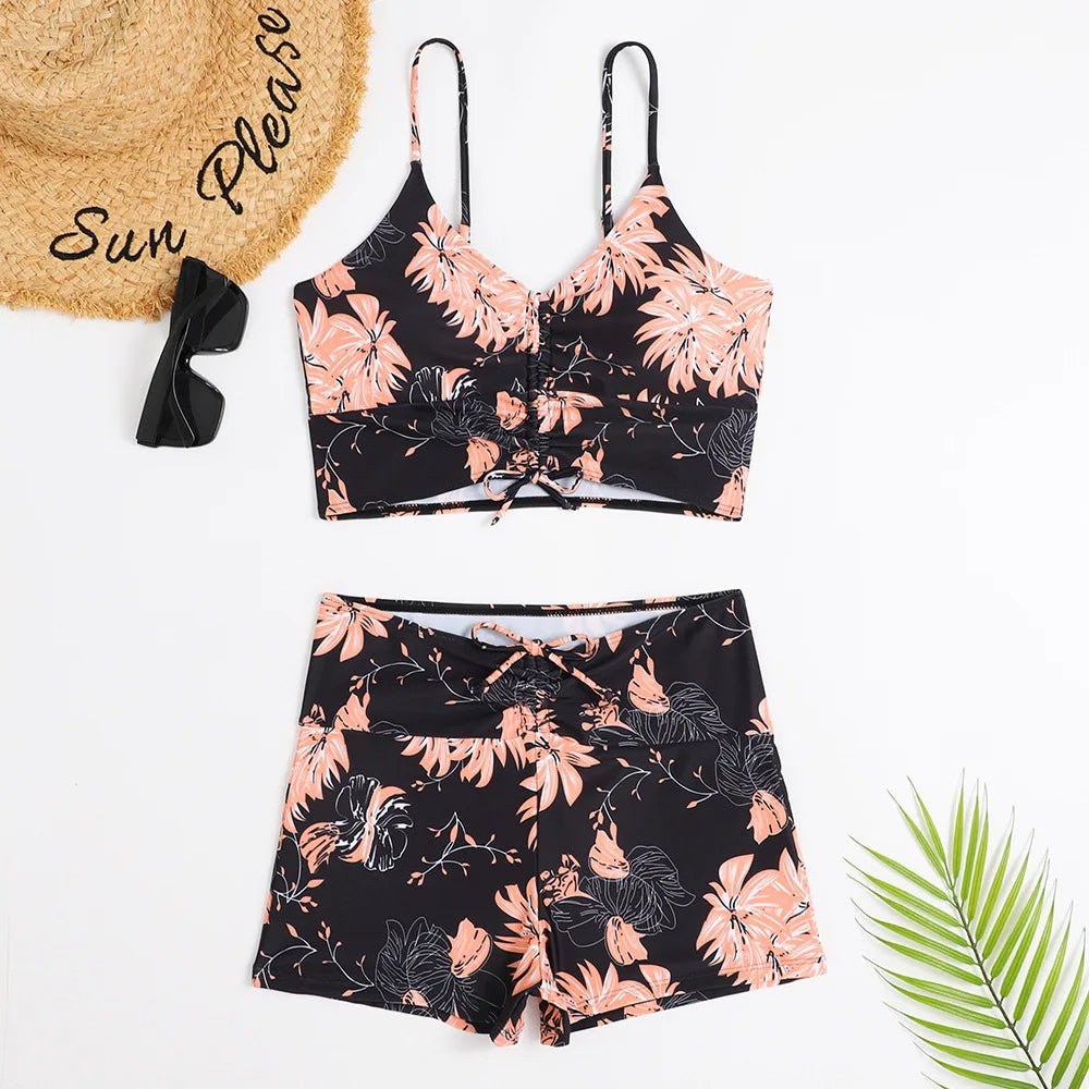 Lia | Le bikini fleuri à la fois mignon et tendance