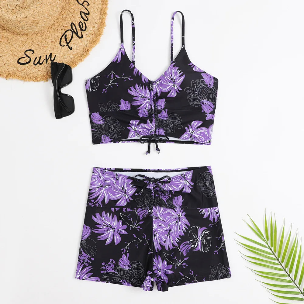 Lia | Le bikini fleuri à la fois mignon et tendance