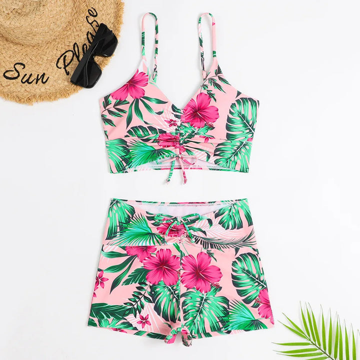 Lia | Le bikini fleuri à la fois mignon et tendance