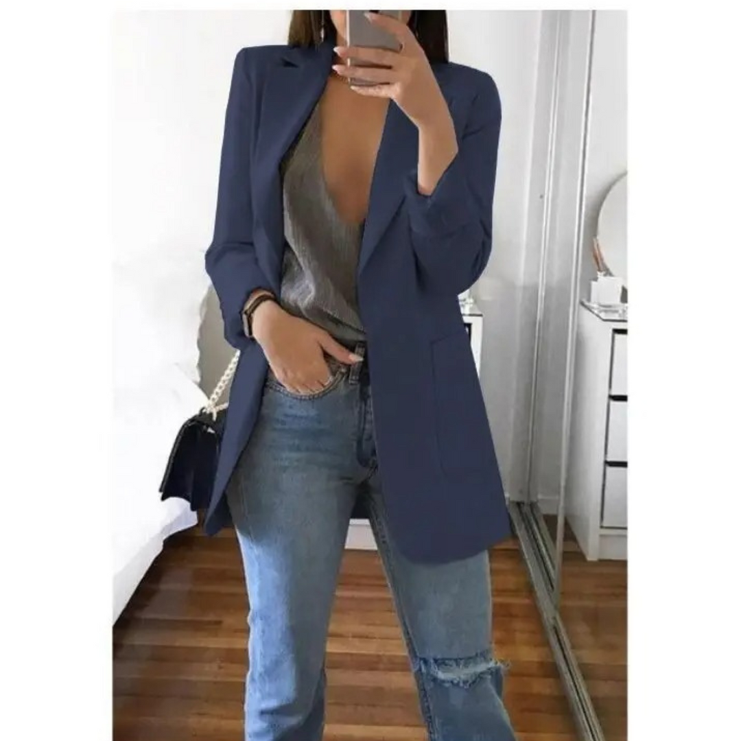 Lisa – Blazer Long pour Femme