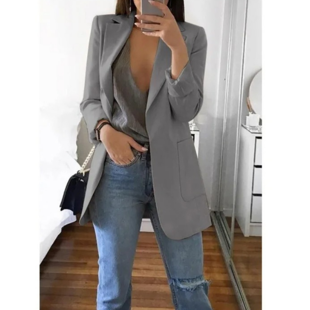 Lisa – Blazer Long pour Femme