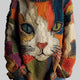 Pull Femme Imprimé Chat