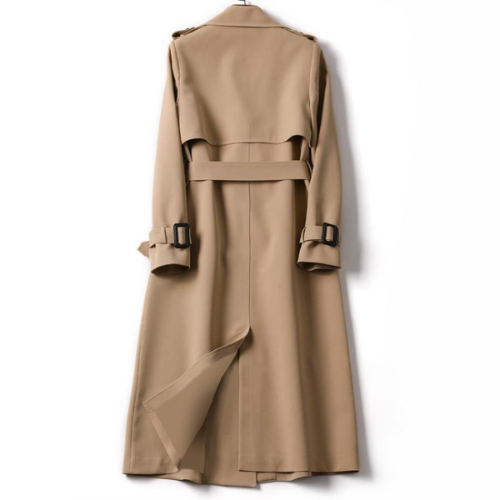 Lotte – Manteau Long Élégant à Double Boutonnage
