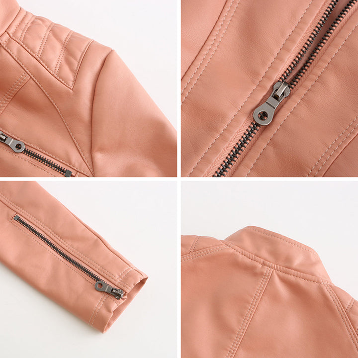 Luna – Veste en Cuir Raffinée pour Femme