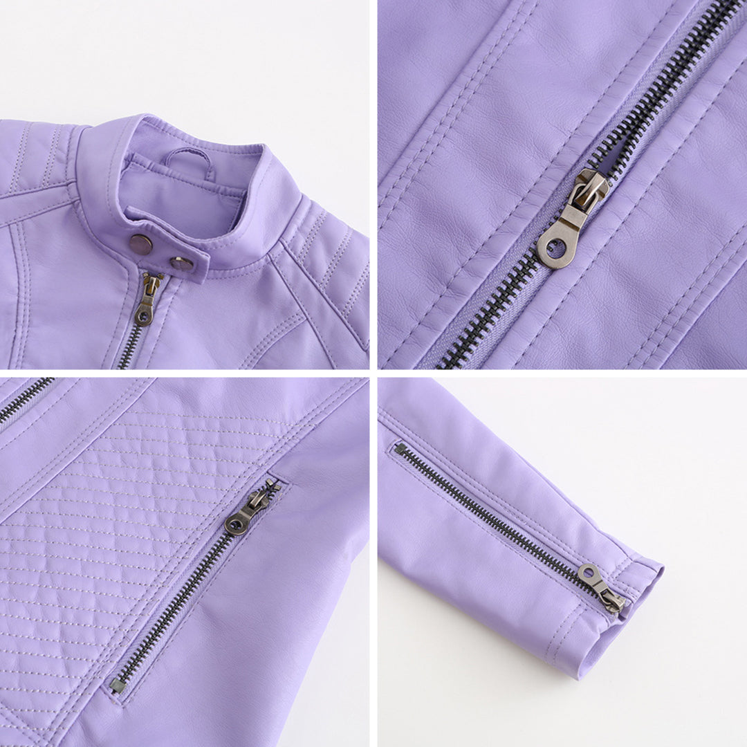 Luna – Veste en Cuir Raffinée pour Femme