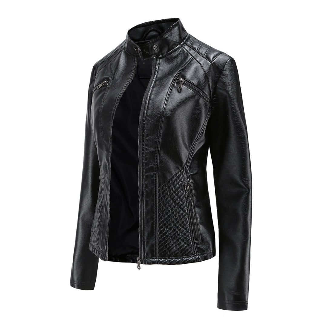 Luna – Veste en Cuir Raffinée pour Femme