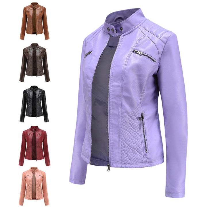 Luna – Veste en Cuir Raffinée pour Femme