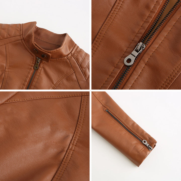 Luna – Veste en Cuir Raffinée pour Femme