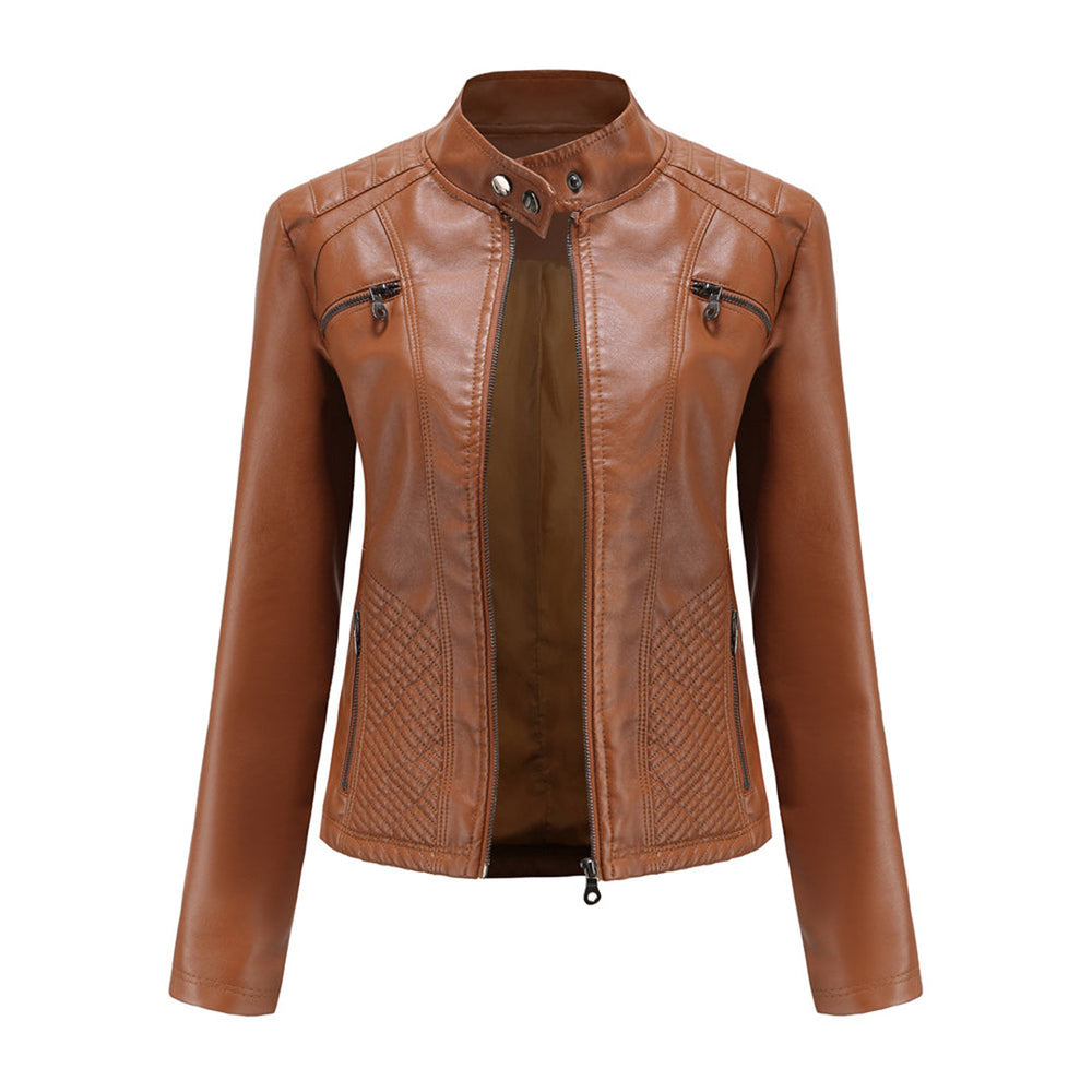 Luna – Veste en Cuir Raffinée pour Femme