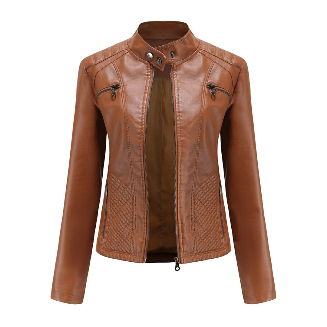 Luna – Veste en Cuir Raffinée pour Femme