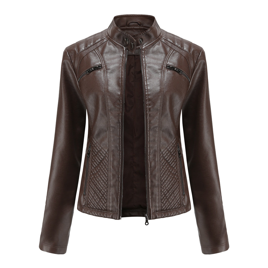 Luna – Veste en Cuir Raffinée pour Femme
