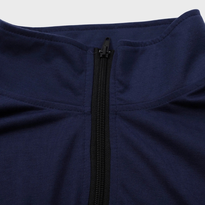 Luuk | Pull d'été léger zippé pour homme