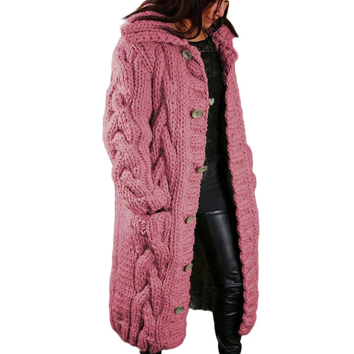 Nina – Gilet Épais Tricoté pour Femme