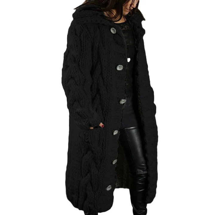 Nina – Gilet Épais Tricoté pour Femme