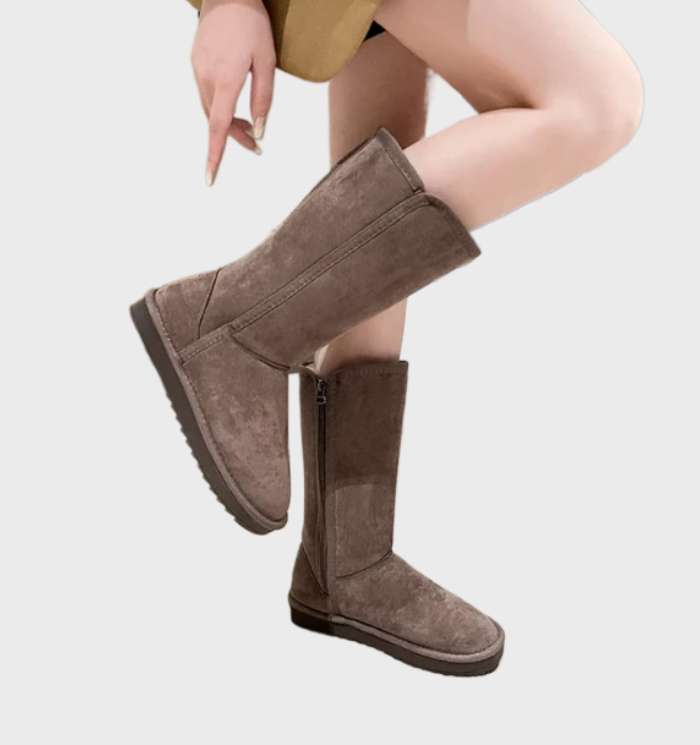 Nina – Bottes en Peau de Mouton Chaudes et Imperméables